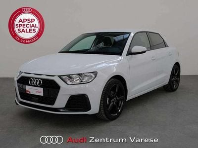 Usata Audi A1 Sportback Advanced 95 CV (69 kW) 2023 Bianco metallizzato Utilitaria