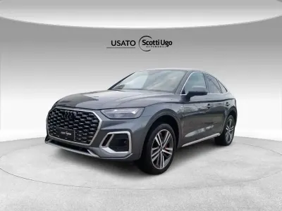 Usata Audi Q5 Sportback S-Line 204 CV (150 kW) 2022 6y grigio daytona perlato SUV