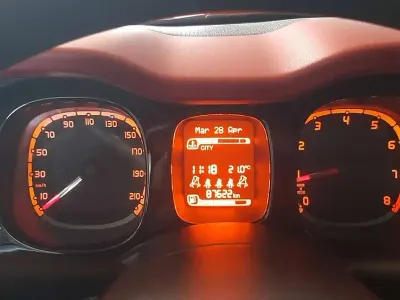 Käytetty Fiat Panda Lounge 69 HP (50 kW) 2016 Musta Viistoperä