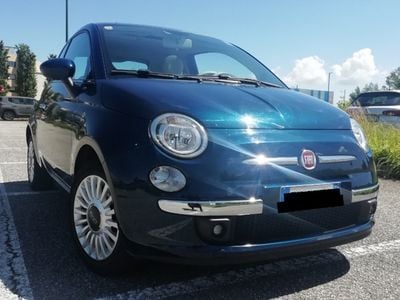 Usata Fiat 500 Lounge 69 CV (50 kW) 2013 Blu/azzurro Utilitaria