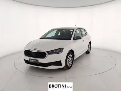 Usata Skoda Fabia Ambition 80 CV (58 kW) 2023 Bianco pastello Utilitaria