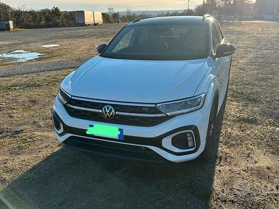 Usata VW T-Roc R-line 150 CV (110 kW) 2022 Bianco SUV