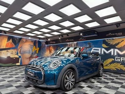 Usata Mini Cooper Cabriolet 136 CV (100 kW) 2021 Blu Cabrio