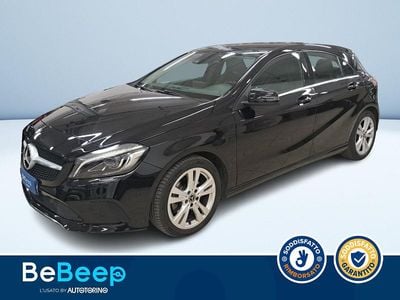 Usata Mercedes A200 136 CV (100 kW) 2017 Nero metallizzato Berlina