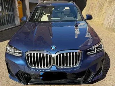 Usata BMW X3 M Sport 190 CV (139 kW) 2022 Blu/azzurro SUV