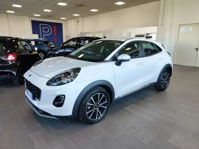 Begagnad Ford Puma Titanium 120 HK (88 kW) 2021 Vit SUV