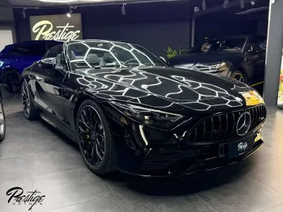 Usata Mercedes SL43 AMG Premium Plus 381 CV (280 kW) 2024 Nero Cabrio