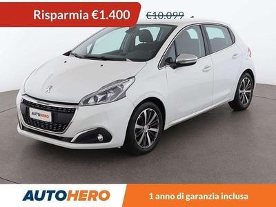 Bianco Usata 2015 Peugeot 208 Allure Utilitaria | 8699 € (Buon prezzo)
