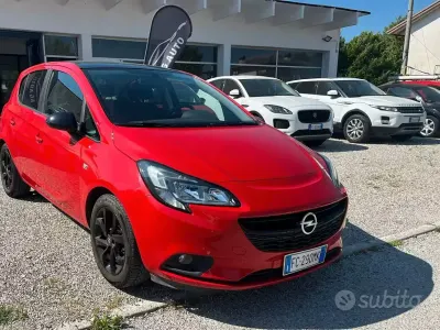 Usata Opel Corsa 90 CV (66 kW) 2016 Rosso Utilitaria
