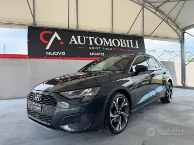 Usata Audi A3 Advanced 116 CV (85 kW) 2021 Nero Berlina