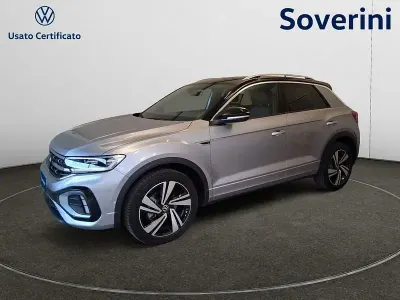 Usata VW T-Roc R-line 110 CV (80 kW) 2023 Argento SUV