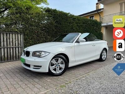 Usata BMW 120 Cabriolet 177 CV (130 kW) 2009 Bianco Cabrio