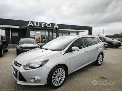 Usata Ford Focus Titanium 116 CV (85 kW) 2013 Grigio Station wagon