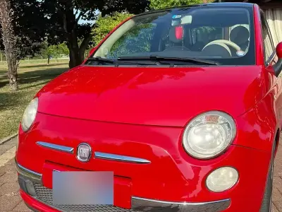Usata Fiat 500 Lounge 69 CV (50 kW) 2011 Rosso Berlina