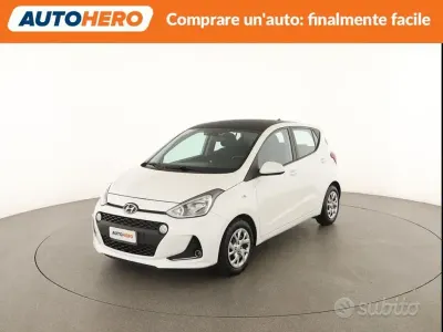 Usata Hyundai i10 67 CV (49 kW) 2018 Bianco Utilitaria
