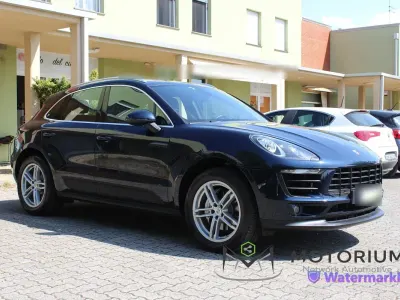 Usata Porsche Macan S 258 CV (189 kW) 2017 Blu SUV