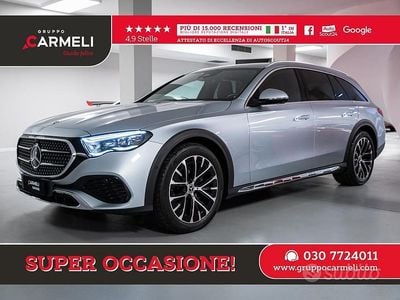 Usata Mercedes E220 Advanced Plus 197 CV (144 kW) 2024 Argento hightech Station wagon