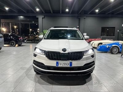Usata Skoda Karoq SportLine 150 CV (110 kW) 2019 Bianco SUV