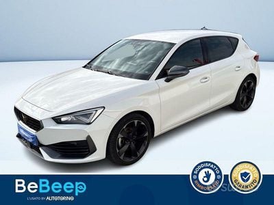 Usata Cupra Leon 150 CV (110 kW) 2024 Bianco pastello Berlina