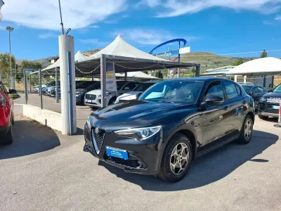 Usata Alfa Romeo Stelvio 190 CV (139 kW) 2022 Nero SUV