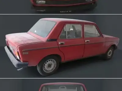 Usata Fiat 128 1970 Rosso Berlina