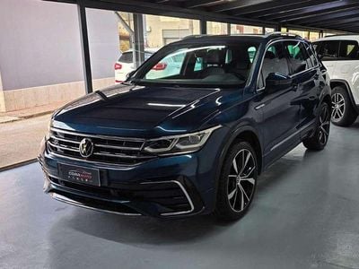 Usata VW Tiguan R-line 150 CV (110 kW) 2021 Blu/azzurro SUV