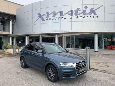 Usata Audi Q3 150 CV (110 kW) 2016 Blu metallizzato SUV