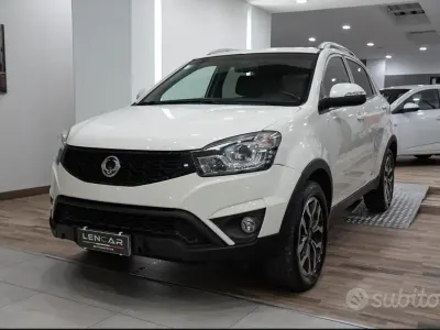 Usata SsangYong Korando Limited 178 CV (130 kW) 2017 Bianco SUV