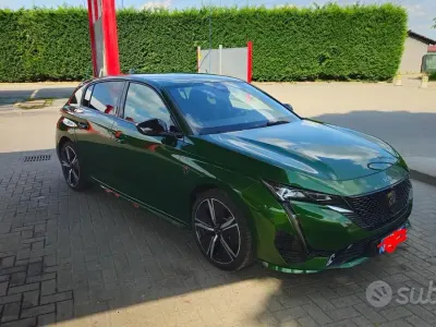 Usata Peugeot 308 GT 131 CV (96 kW) 2023 Verde Berlina