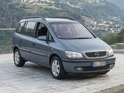 Occasion Opel Zafira Elegance 125 ch (91 kW) 2000 Bleue Monospace
