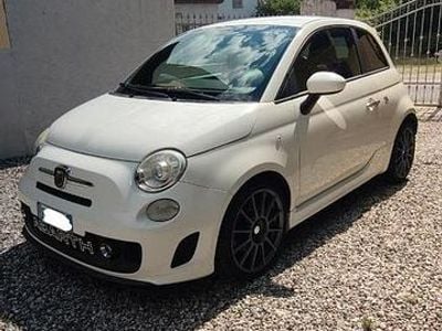 Usata Fiat 500 Abarth 135 CV (99 kW) 2010 Bianco Utilitaria