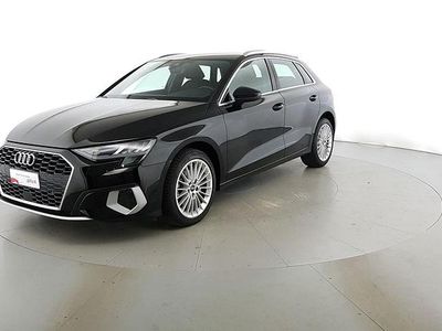 Usata Audi A3 Advanced 116 CV (85 kW) 2022 Nero mito metallizzato Berlina