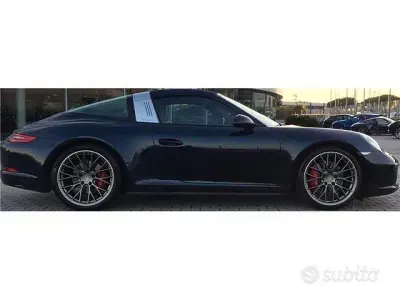 Usata Porsche 911 Targa 4S 420 CV (308 kW) 2016 Blu Cabrio
