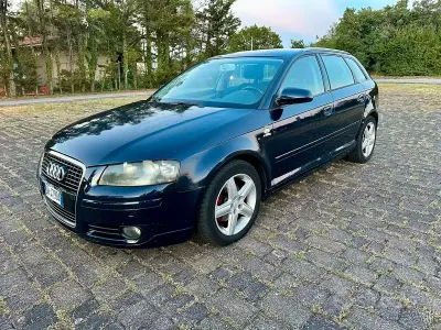 Usata Audi A3 Sport 140 CV (102 kW) 2007 Bluazzurro Utilitaria