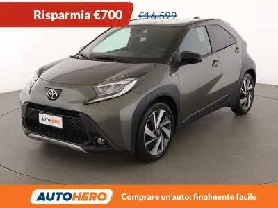 Usata Toyota Aygo X Lounge 72 CV (52 kW) 2022 Verde SUV