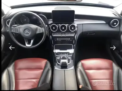 Usata Mercedes C220 Premium 170 CV (125 kW) 2014 Grigio Berlina