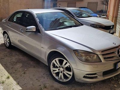 Usata Mercedes C220 170 CV (125 kW) 2010 Argento Berlina