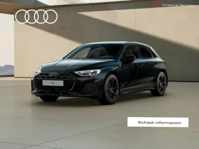 Nuova Audi A3 S-Line 149 CV (109 kW) 2026 Nero Berlina