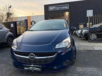 Usata Opel Corsa 90 CV (66 kW) 2016 Blu Utilitaria