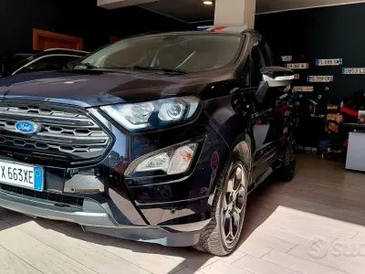 Usata Ford Ecosport ST-Line 100 CV (73 kW) 2019 Nero SUV