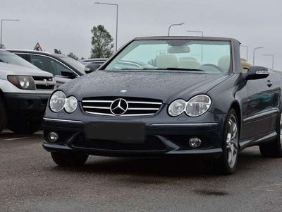Usata Mercedes CLK500 306 CV (225 kW) 2005 Nero Cabrio