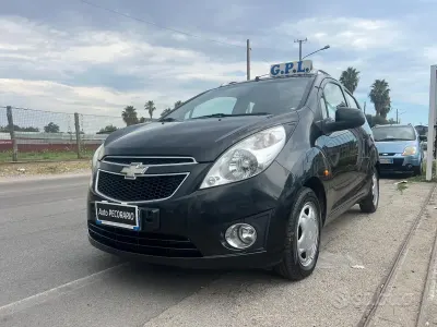 Usata Chevrolet Spark LS 65 CV (47 kW) 2010 Verde Utilitaria