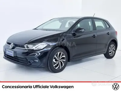 Usata VW Polo Life 95 CV (69 kW) 2023 Nero Utilitaria