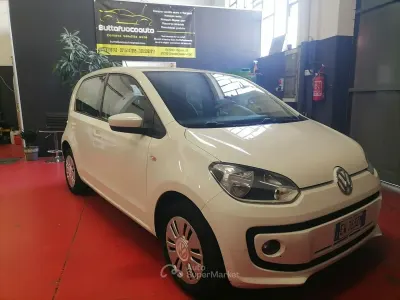 Usado VW up! 68 CV (50 kW) 2014 Blanco Utilitario