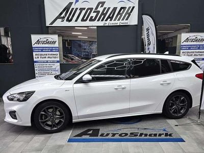 Usata Ford Focus ST-Line 125 CV (91 kW) 2020 Bianco Station wagon