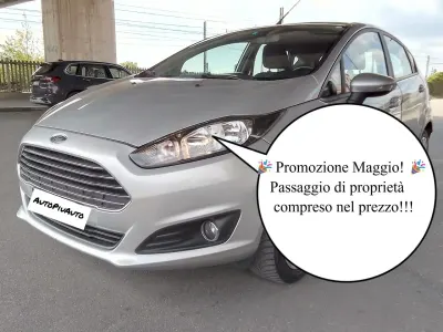 Usado Ford Fiesta Titanium 95 HP (69 kW) 2016 Prateado Citadino