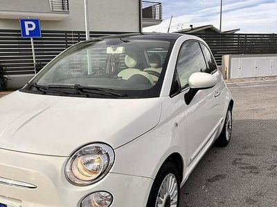 Usata Fiat 500 95 CV (69 kW) 2011 Bianco Utilitaria