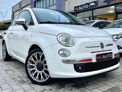 Usata Fiat 500C Rock 86 CV (63 kW) 2011 Bianco Cabrio