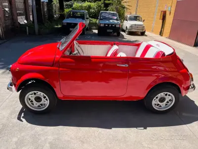 Usata Fiat 500 13 CV (9 kW) 1970 Rosso Utilitaria