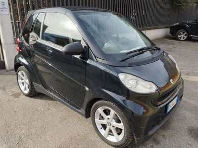 Begagnad Smart ForTwo Cabrio Passion 45 HK (33 kW) 2007 Svart Cab